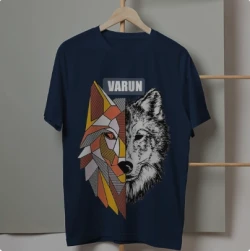 Over size printed T-shirt